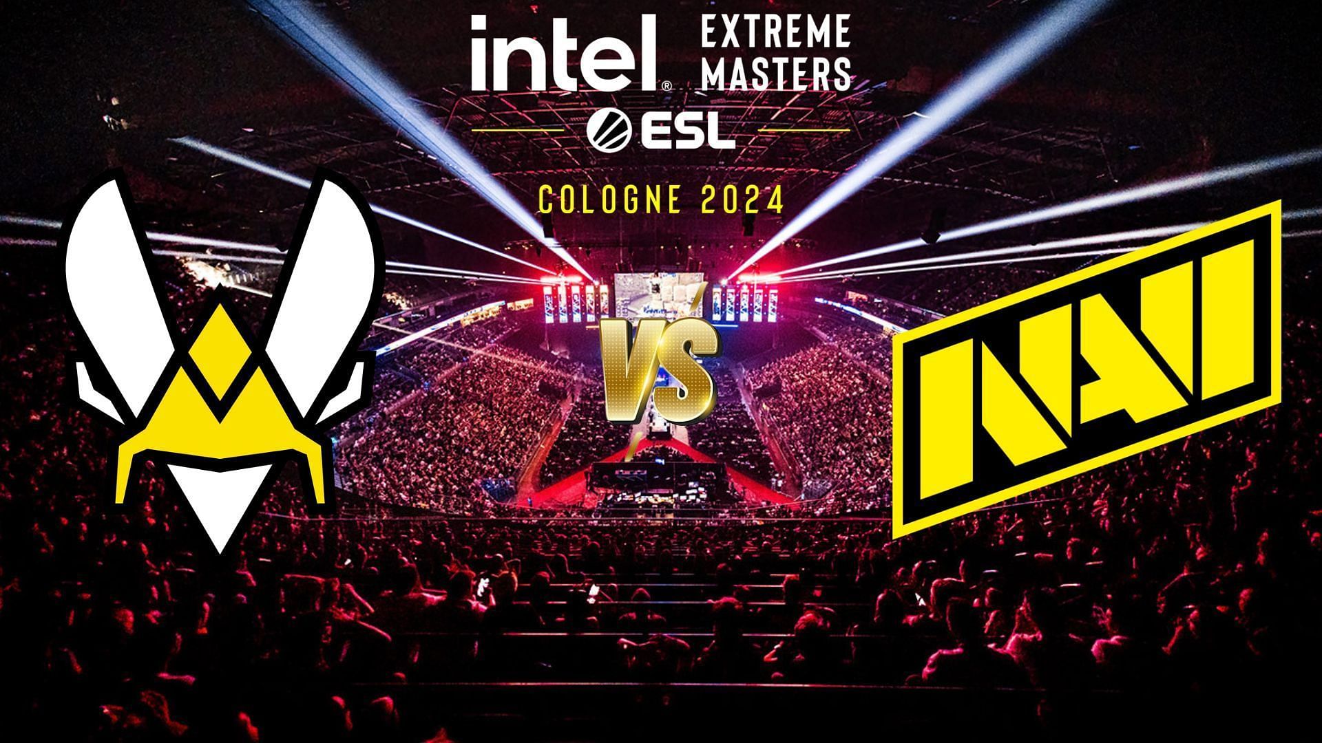 Team Vitality vs NAVI Grand Final of IEM Cologne 2024 will be nail-biting (Image via ESL || Assets via Team Vitality, NAVI)