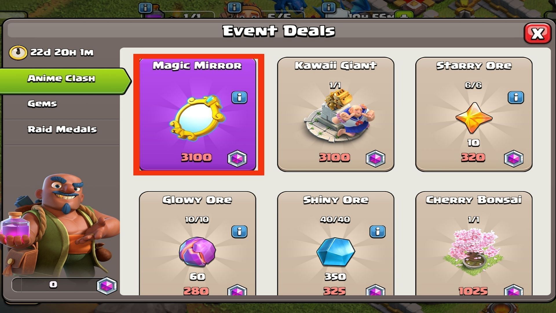 Magic Mirror should be your first priority item (Image via Supercell)