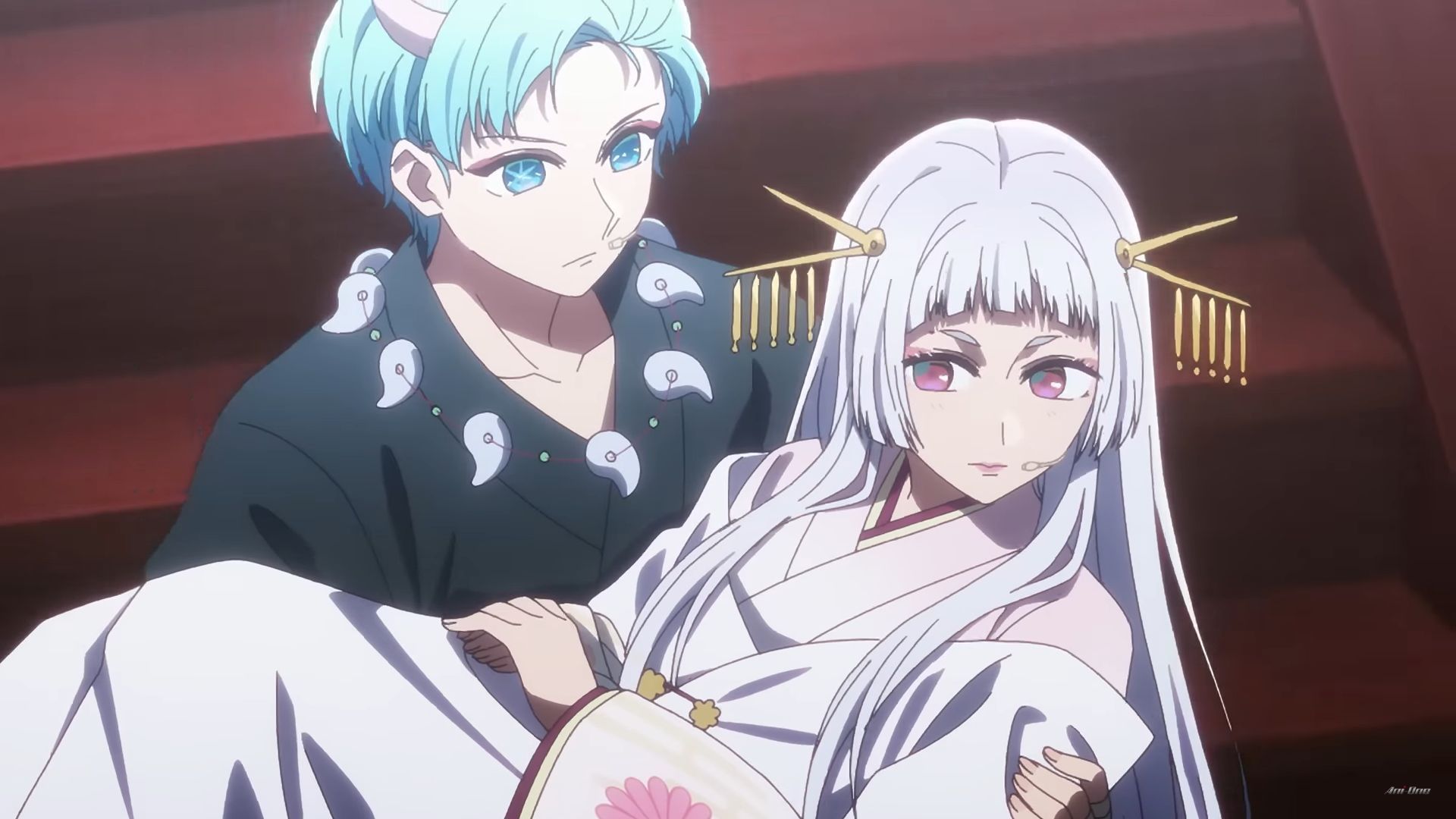 Aqua and Akane as seen in Oshi no Ko Season 2 Episode 9 (Image via Doga Kobo)