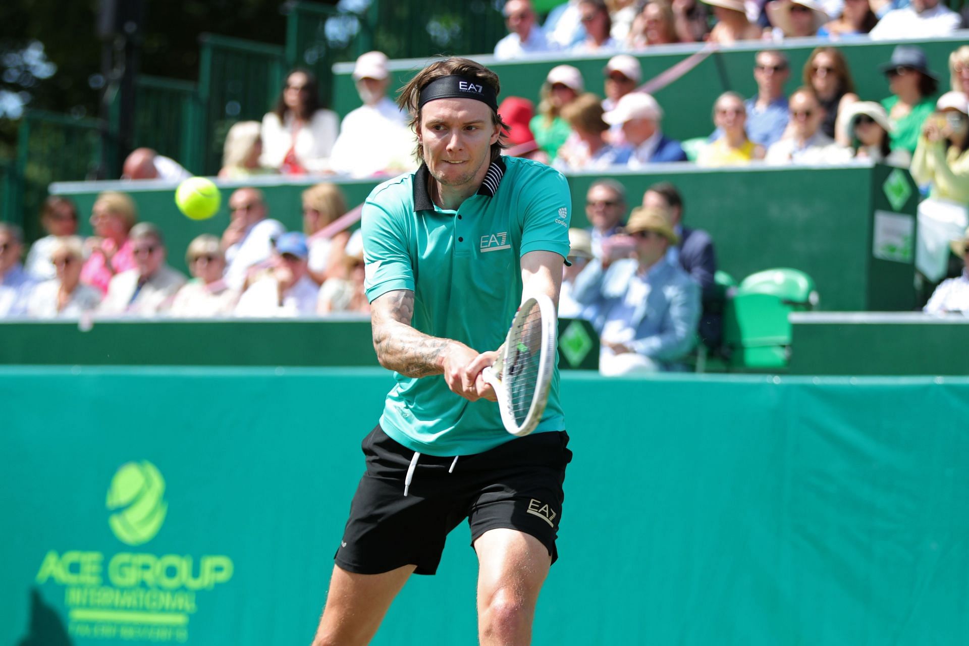 Alexander Bublik in action (Getty)