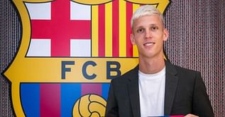 "I want to play with players like Lewandowski" - Dani Olmo speaks out after completing Barcelona move