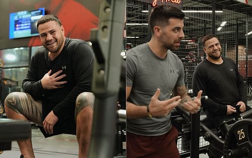 Tuivasa in the gym (Part 1)