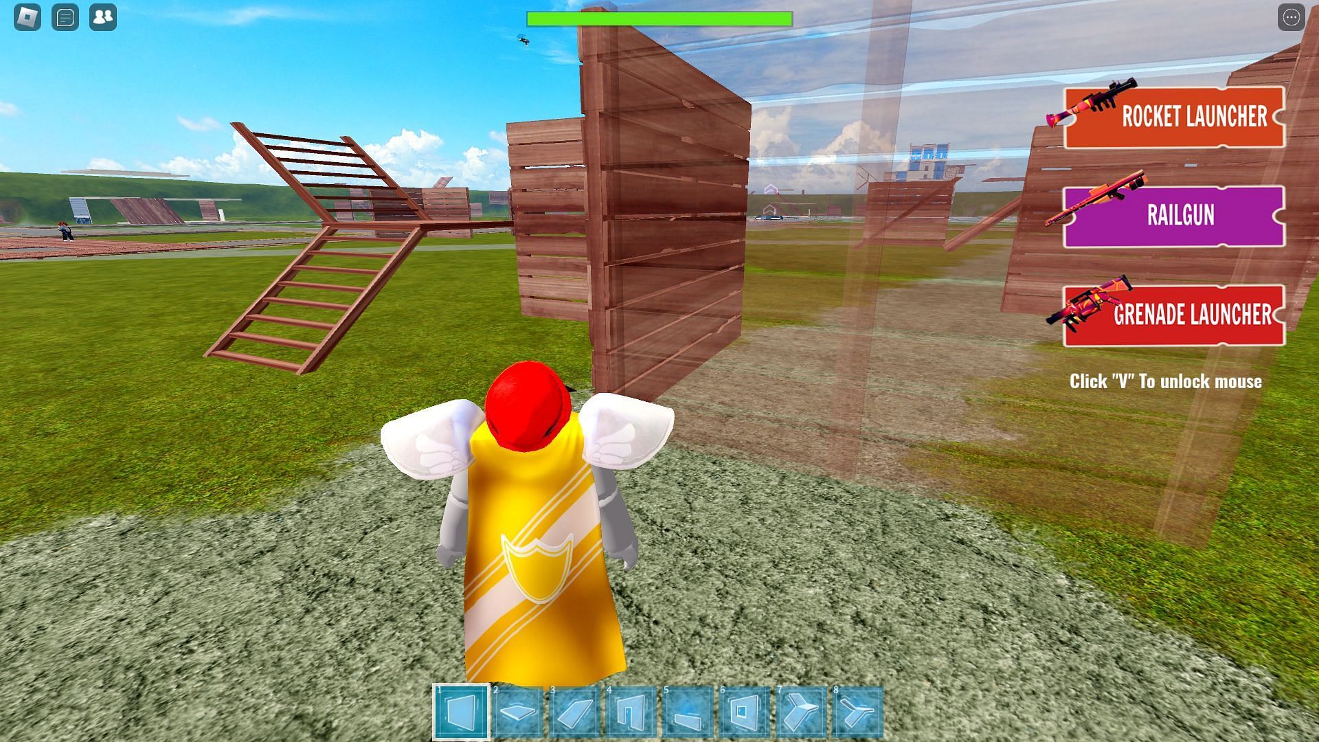 Engaging Build Mode (Image via Roblox)