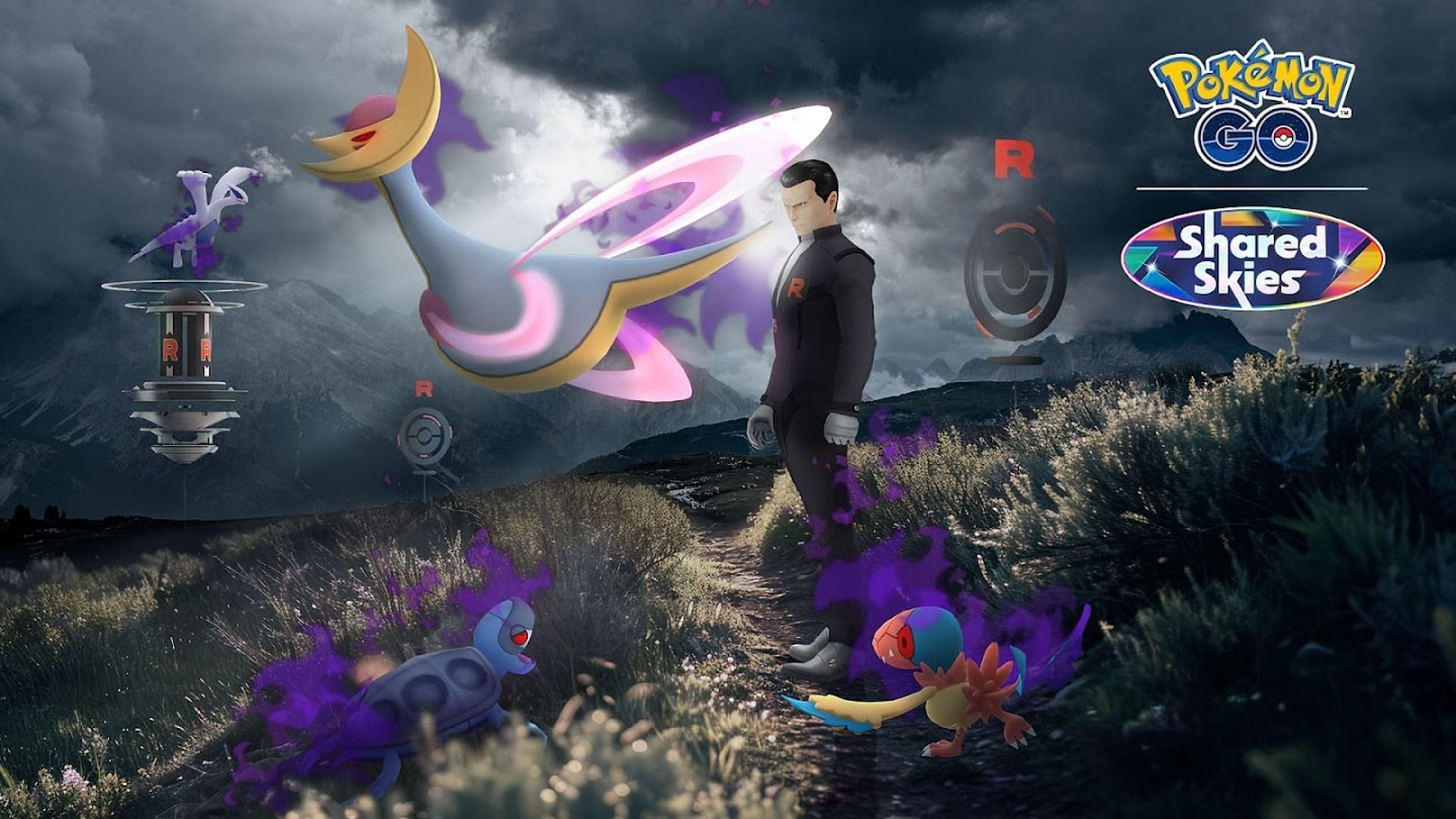 Team GO Rocket serves as the evil team for Pokemon GO, using Shadow Pokemon to do their bidding (Image via Niantic)