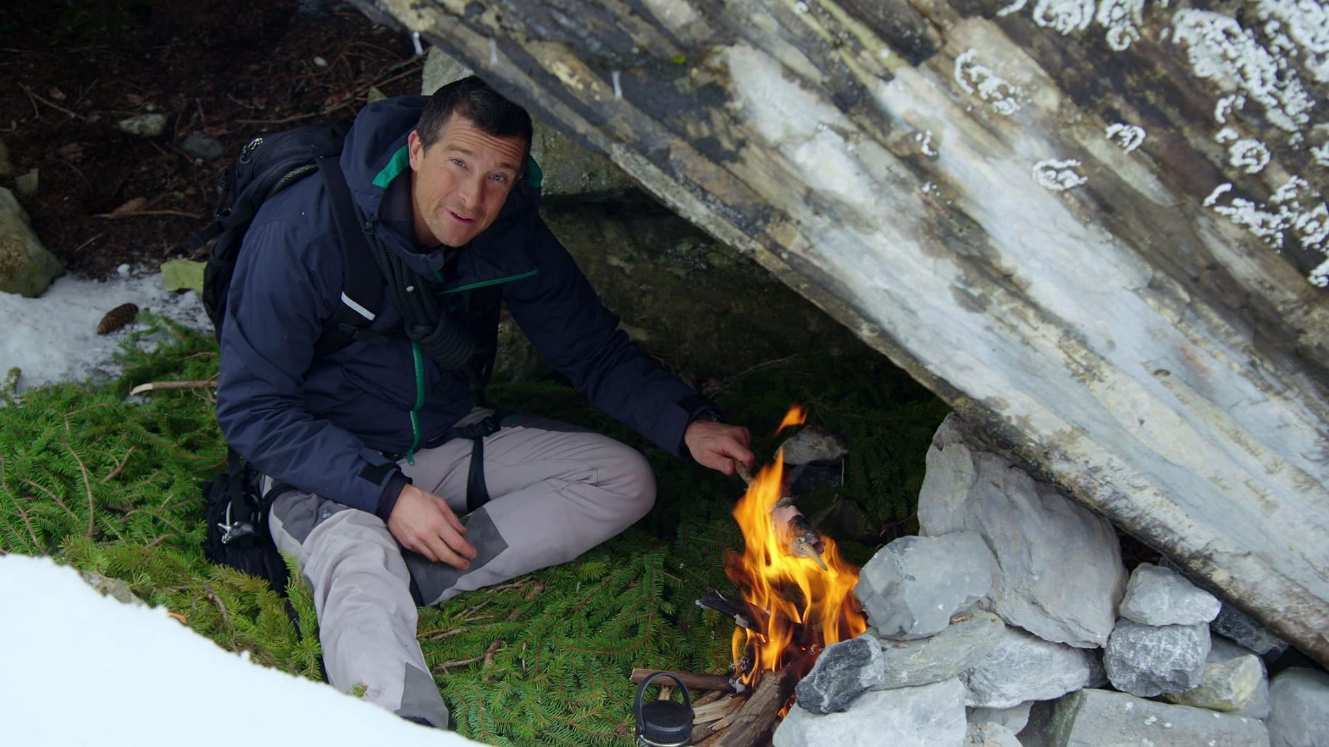 Learn survival skills from Bear Grylls in this interactive eight-episode Netflix special (Image via Netflix)