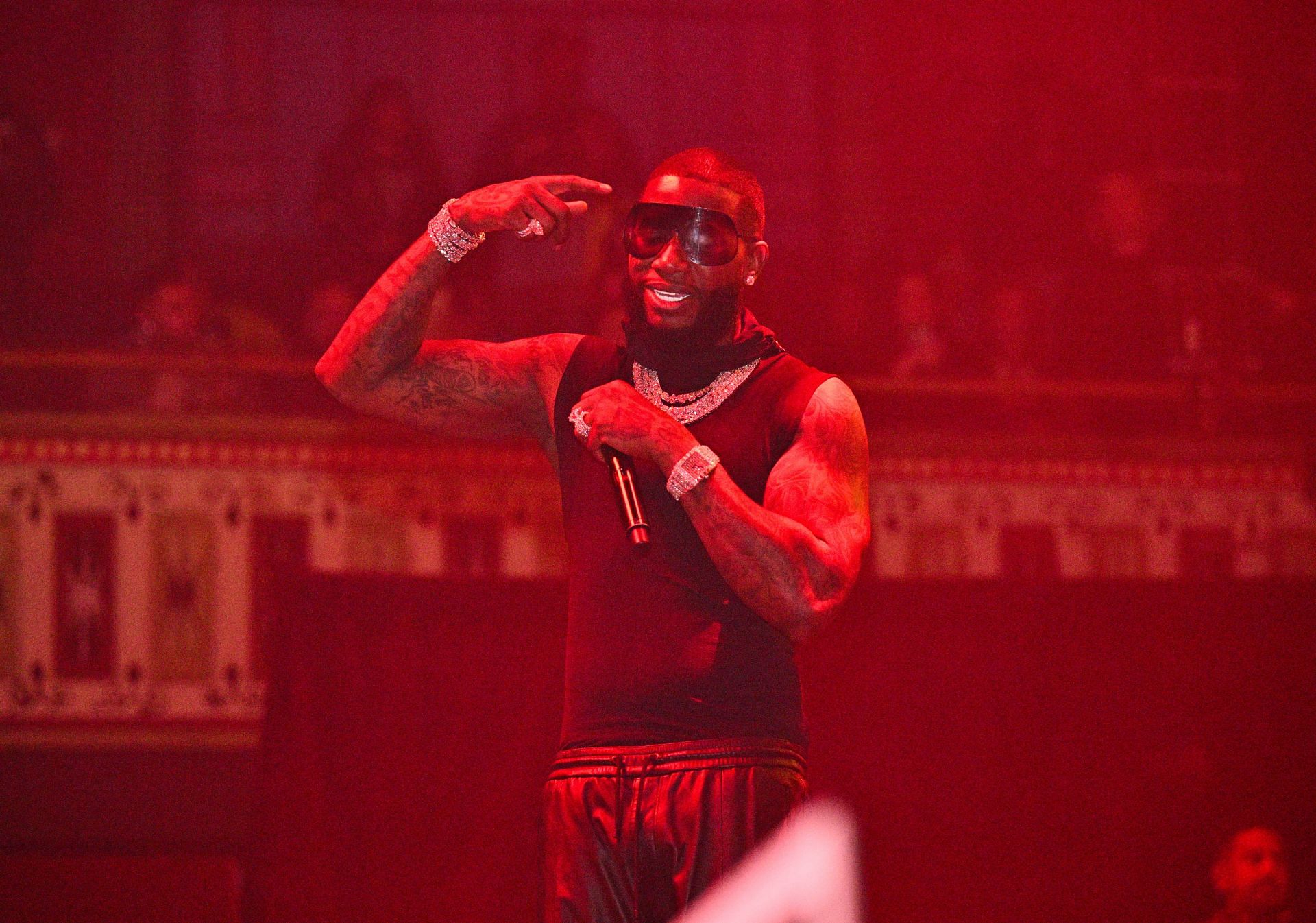 Gucci Mane &quot;Breath of Fresh Air&quot; Album Release Show - Source: Getty