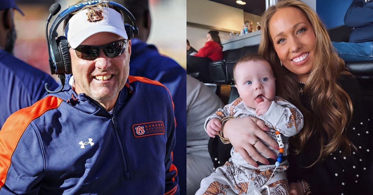 &ldquo;We must take care of the ball&rdquo;: Auburn HC Hugh Freeze gives valuable football advice to one-year-old granddaughter