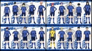 The 4 visuals revealing the U-20 jerseys of Blue Lock players (Image via 8bit)