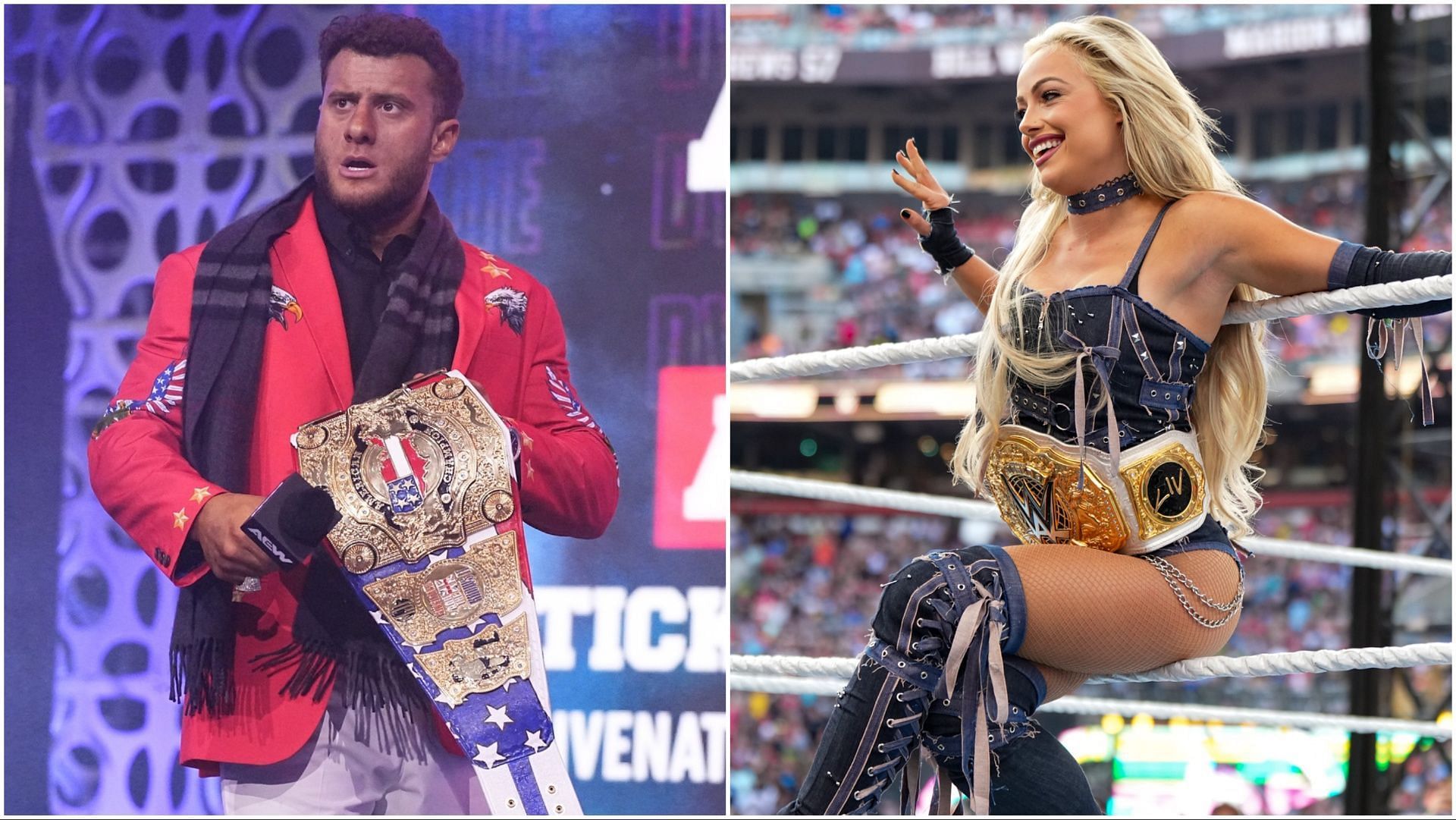 AEW American Champion MJF, WWE Women