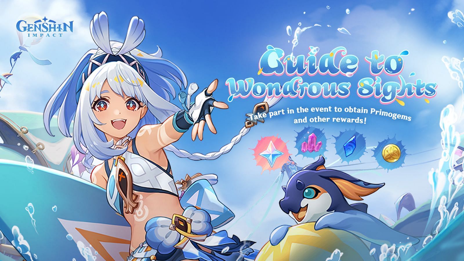 Guide to Wondrous Sights web event (Image via HoYoverse)