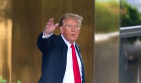 "Notice no one goes to help her except Trump?" - 'Staged' claims erupt online as video of woman who fainted at rally goes viral