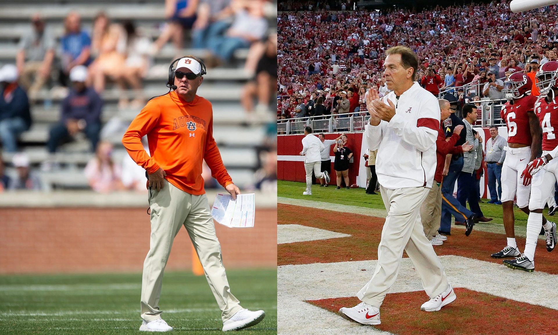 Auburn head coach Hugh Freeze is unsatisfied with his record against retired Alabama coach Nick Saban.