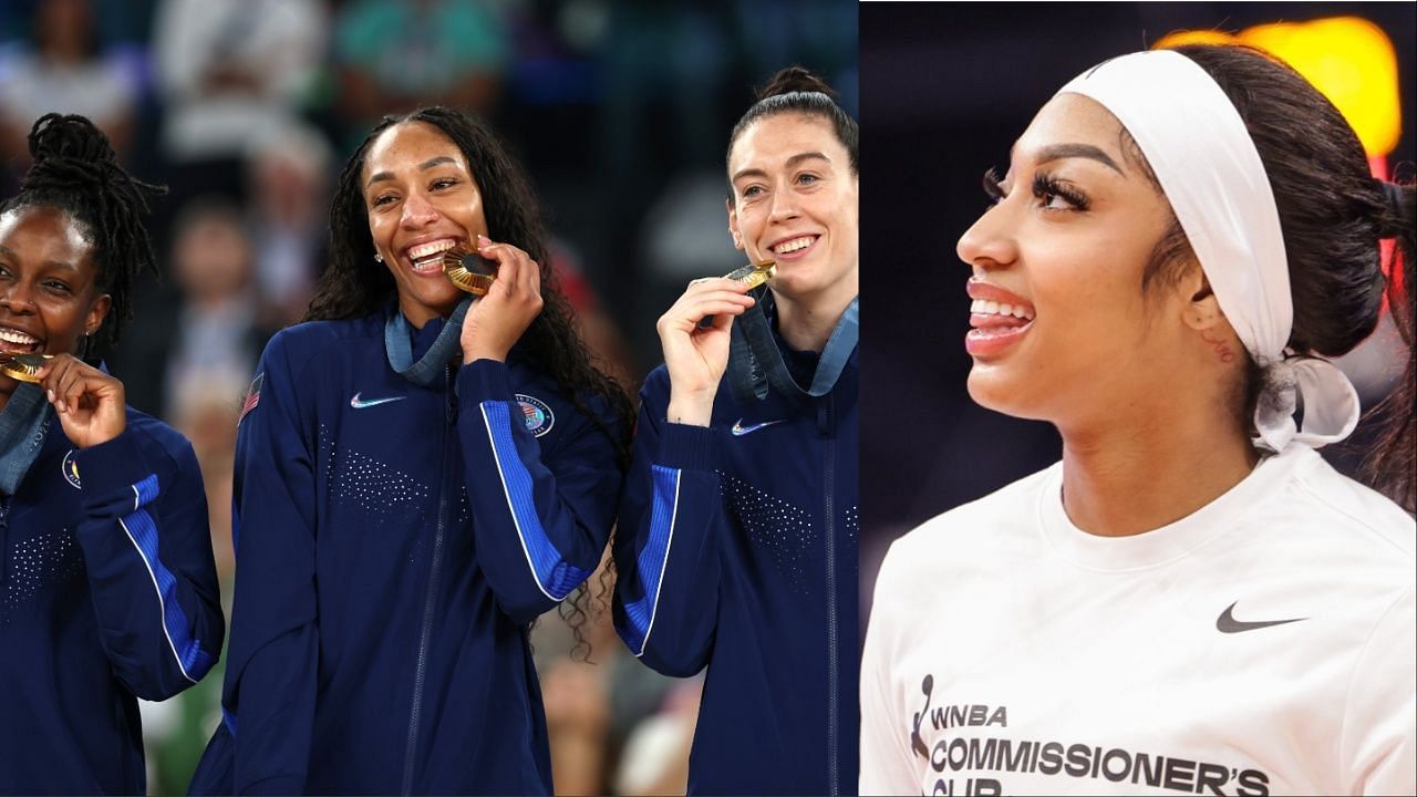 Angel Reese calls out American media, says they should celebrate gold medal winners [Credit: X/USA Basketball and X/Angel Reese]