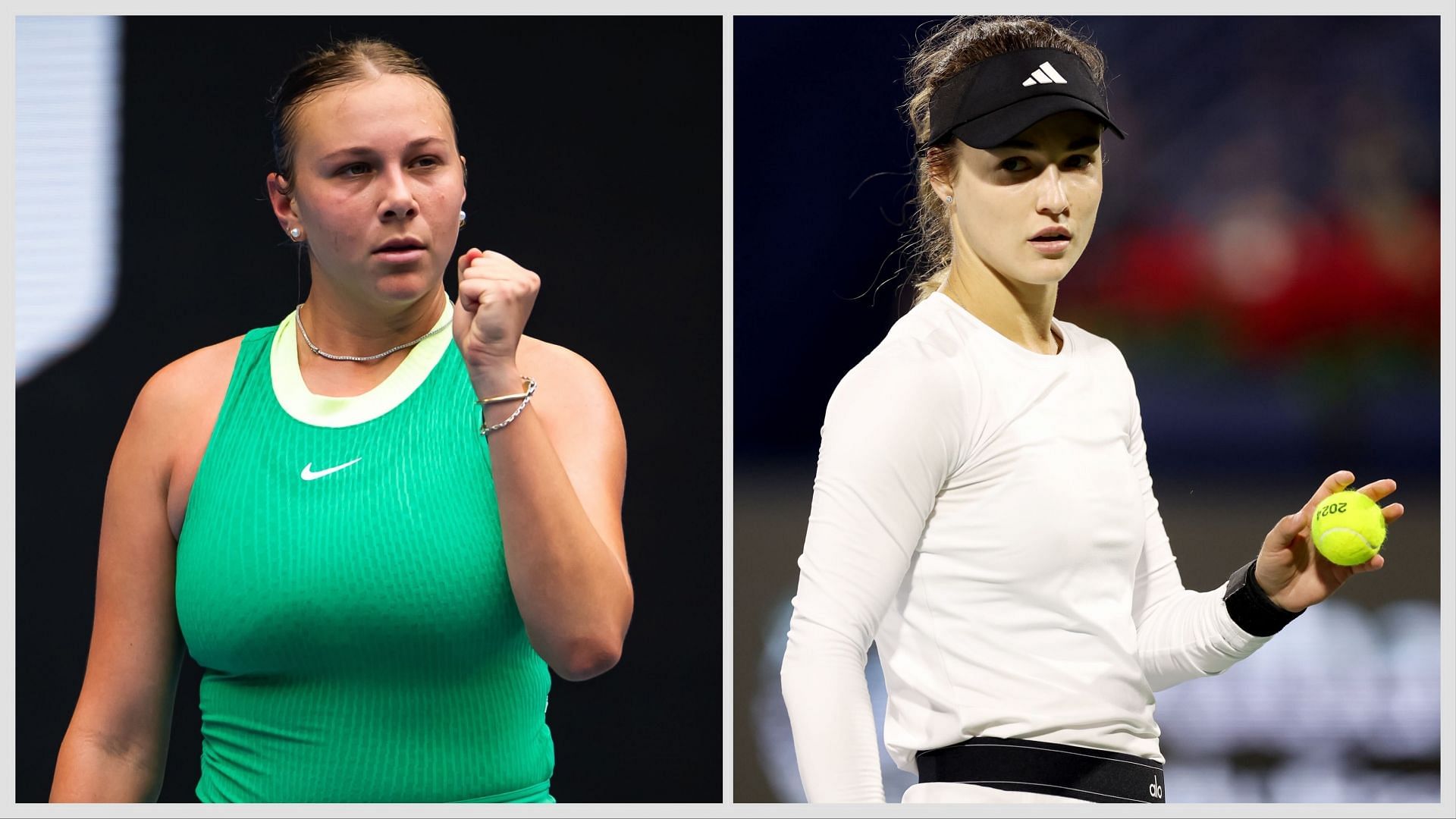 Canadian Open 2024 Anna Kalinskaya vs Amanda Anisimova preview, head