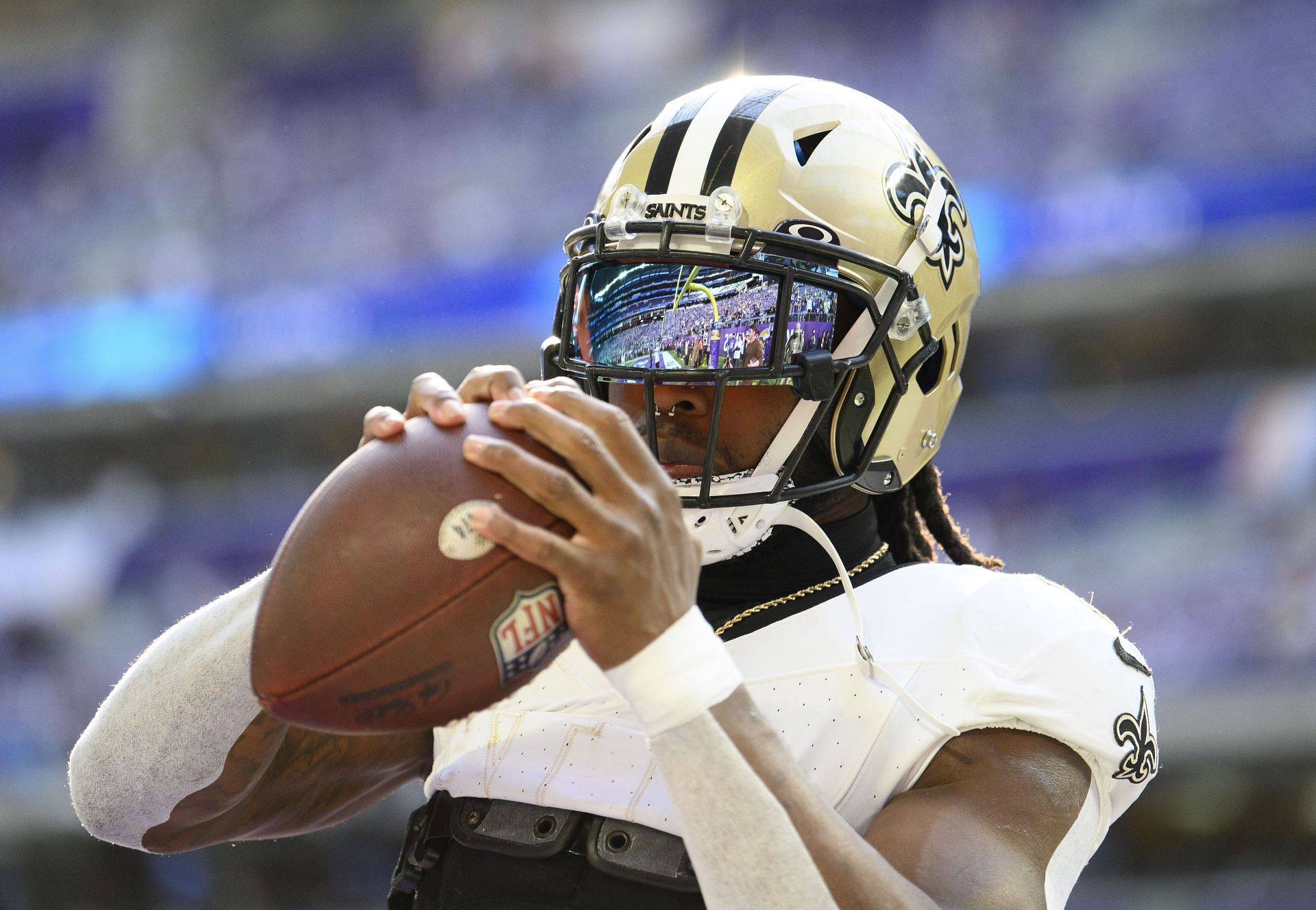 Kamara at New Orleans Saints v Minnesota Vikings - Source: Getty