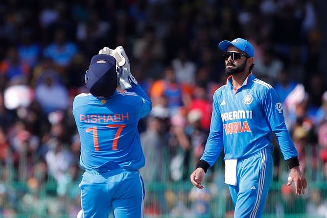 [Watch] Virat Kohli gives Charith Asalanka an aggressive send-off during IND vs SL 3rd ODI