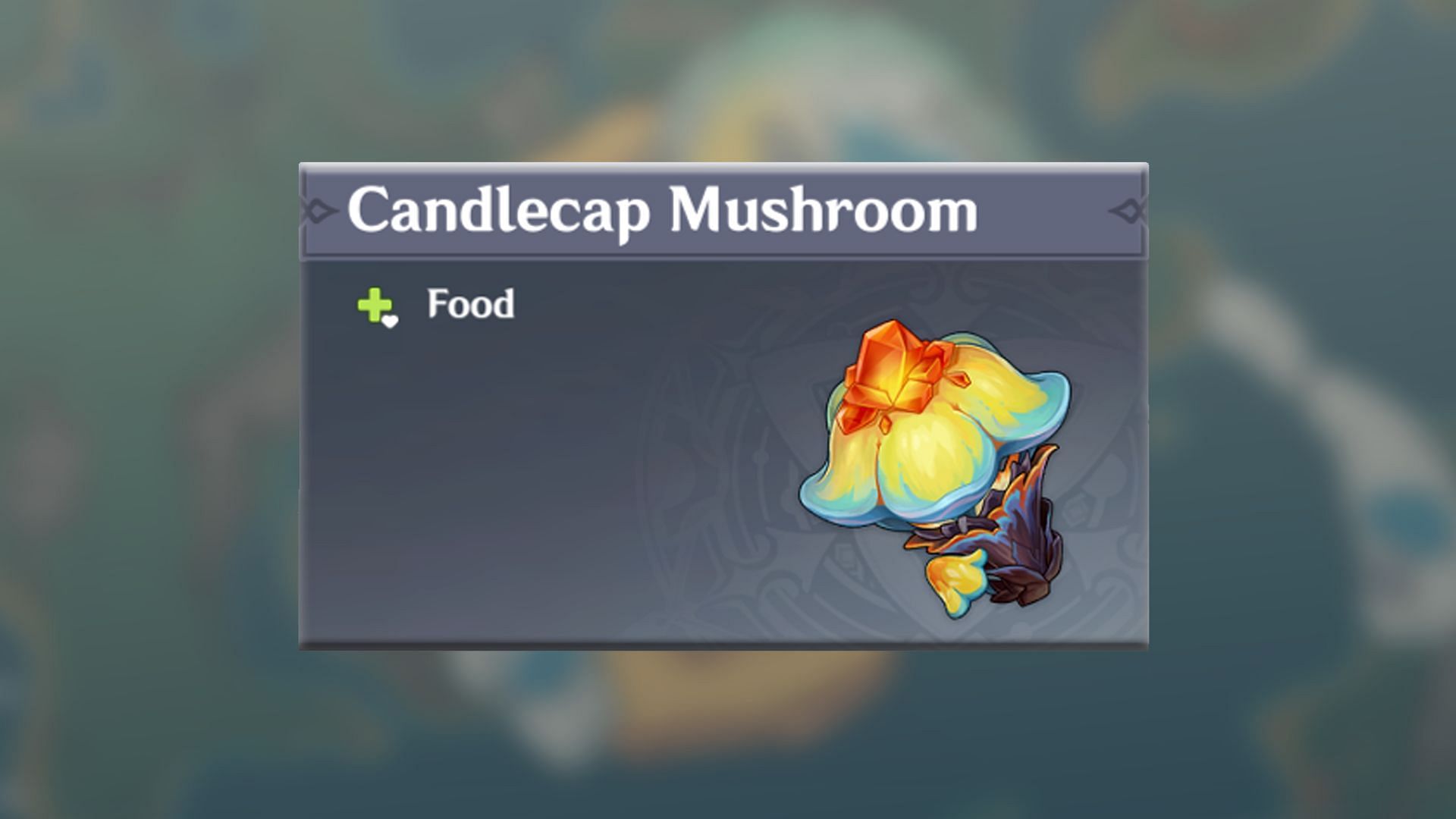 Candlecap Mushroom is a new food item in Genshin Impact 5.0 (Image via HoYoverse)