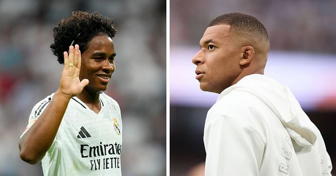 Kylian Mbappe sends message to Endrick after Brazilian scores first Real Madrid goal