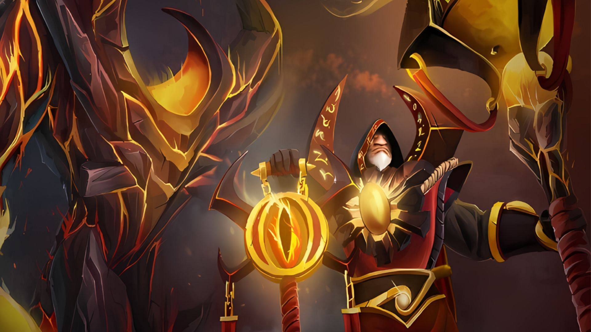 Warlock&#039;s The Gatekeeper set (Image via Valve)