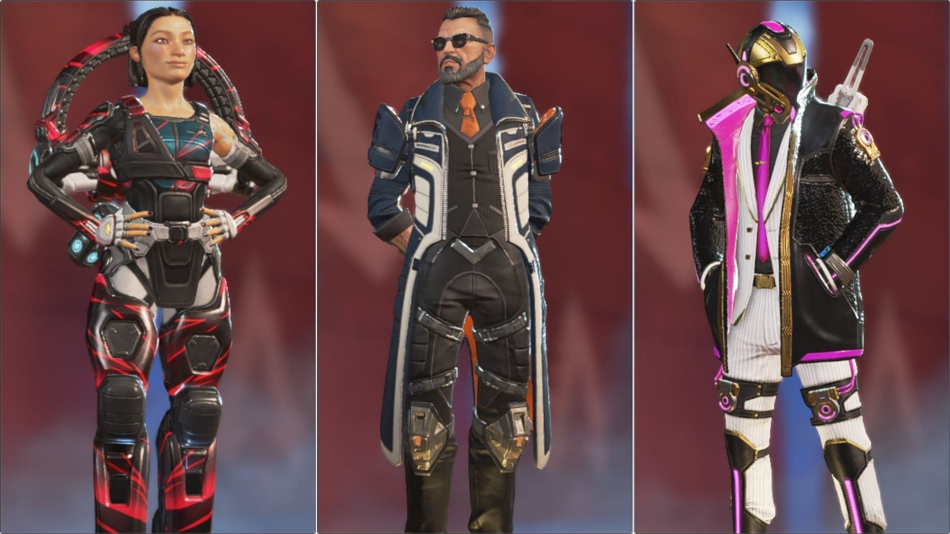 Conduit, Ballistic, and Crypto in Apex Legends (Image via Electronic Arts)