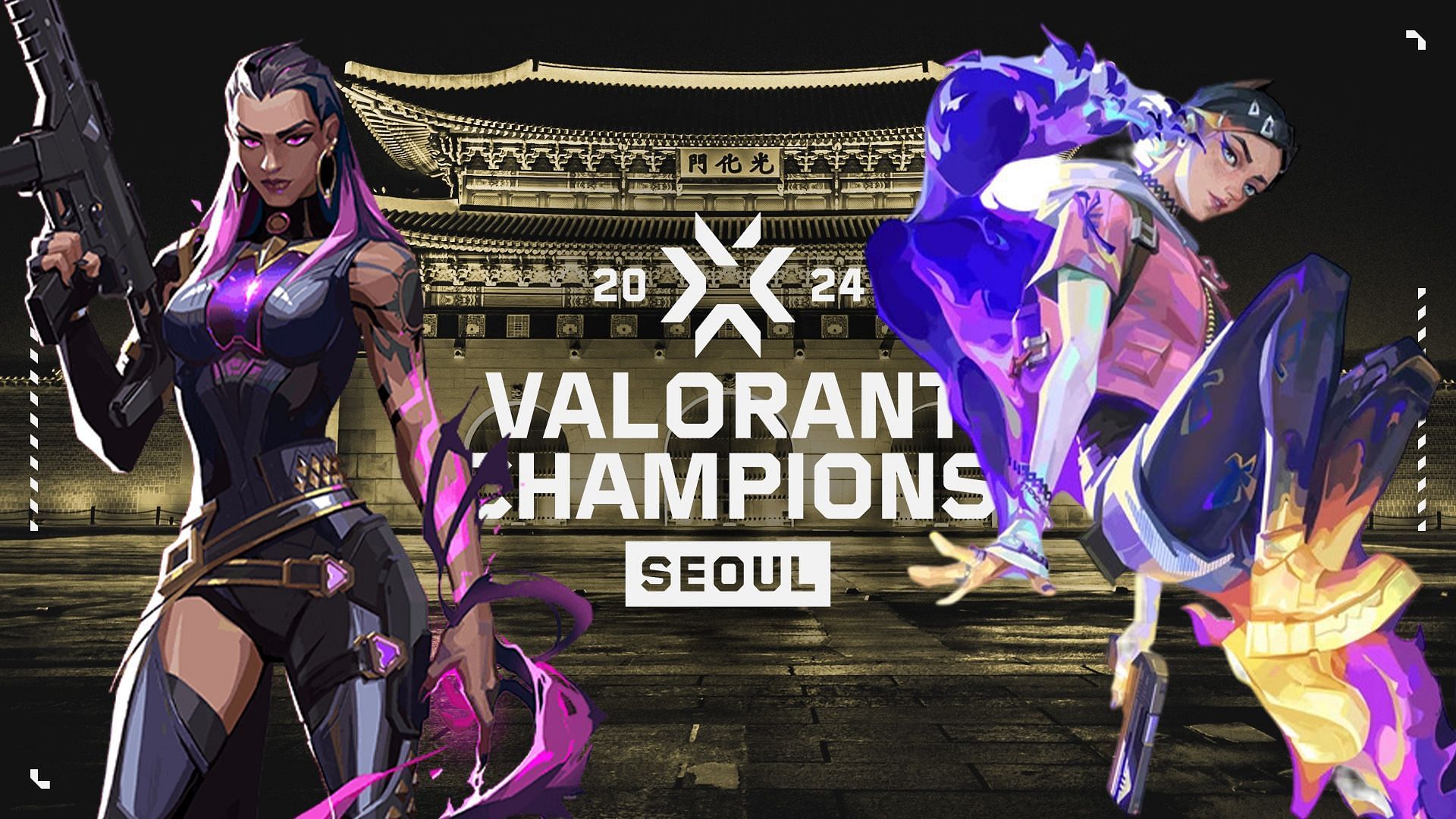 The Agents that were picked the least at Valorant Champions 2024 (Image via Riot Games)