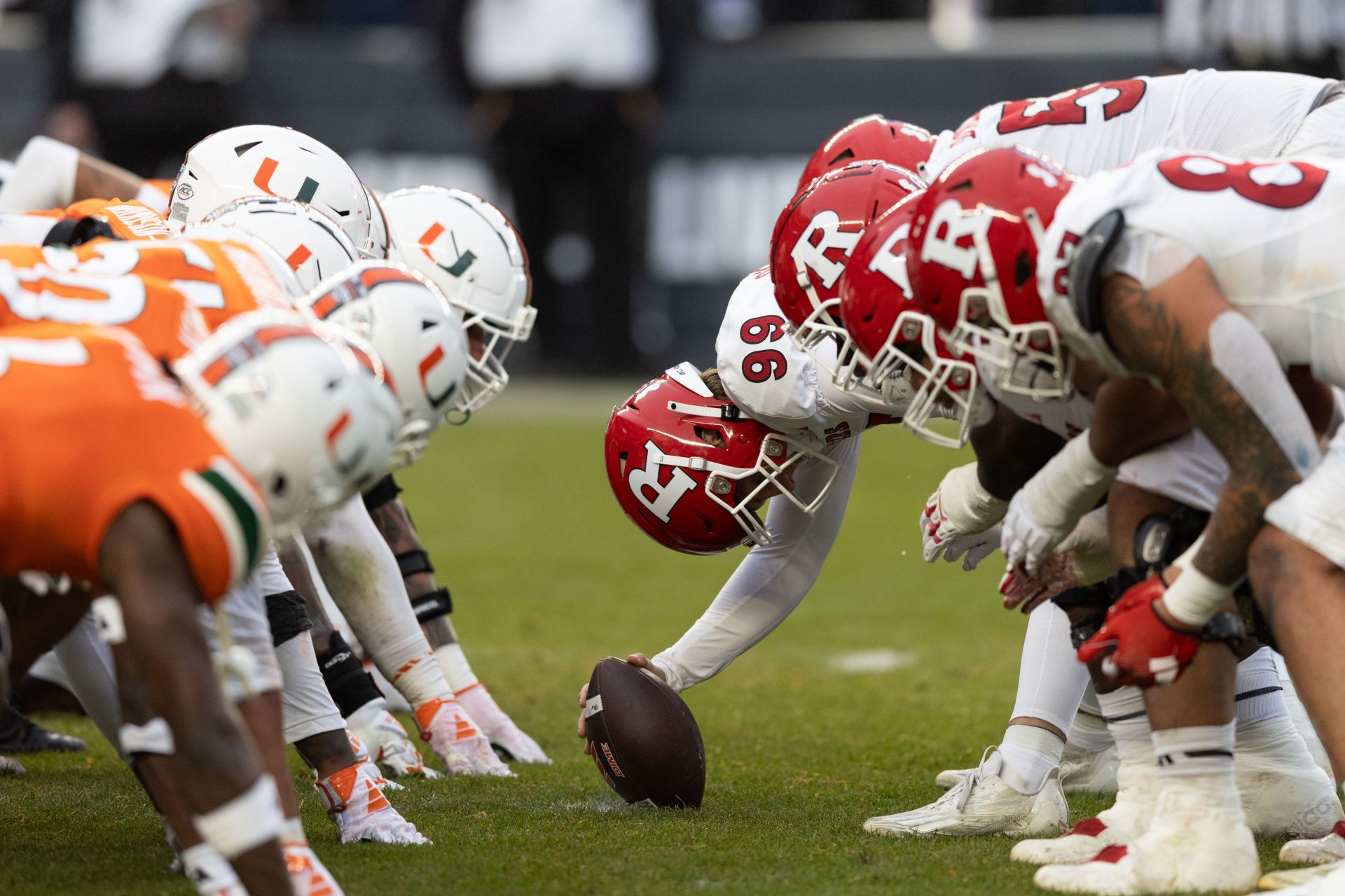 COLLEGE FOOTBALL: DEC 28 Bad Boy Mowers Pinstripe Bowl - Rutgers vs Miami (FL) - Source: Getty