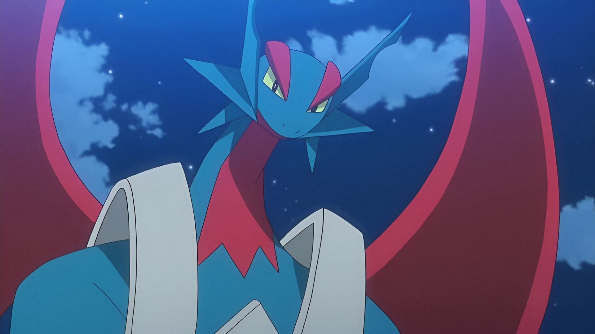 Mega Salamence in the anime (Image via The Pokemon Company)