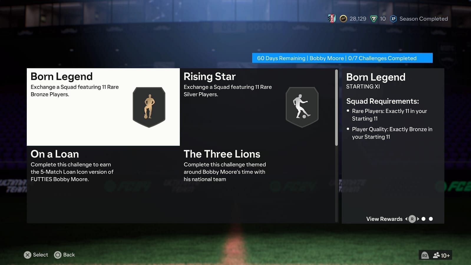 These are the requirements (Image via EA Sports)