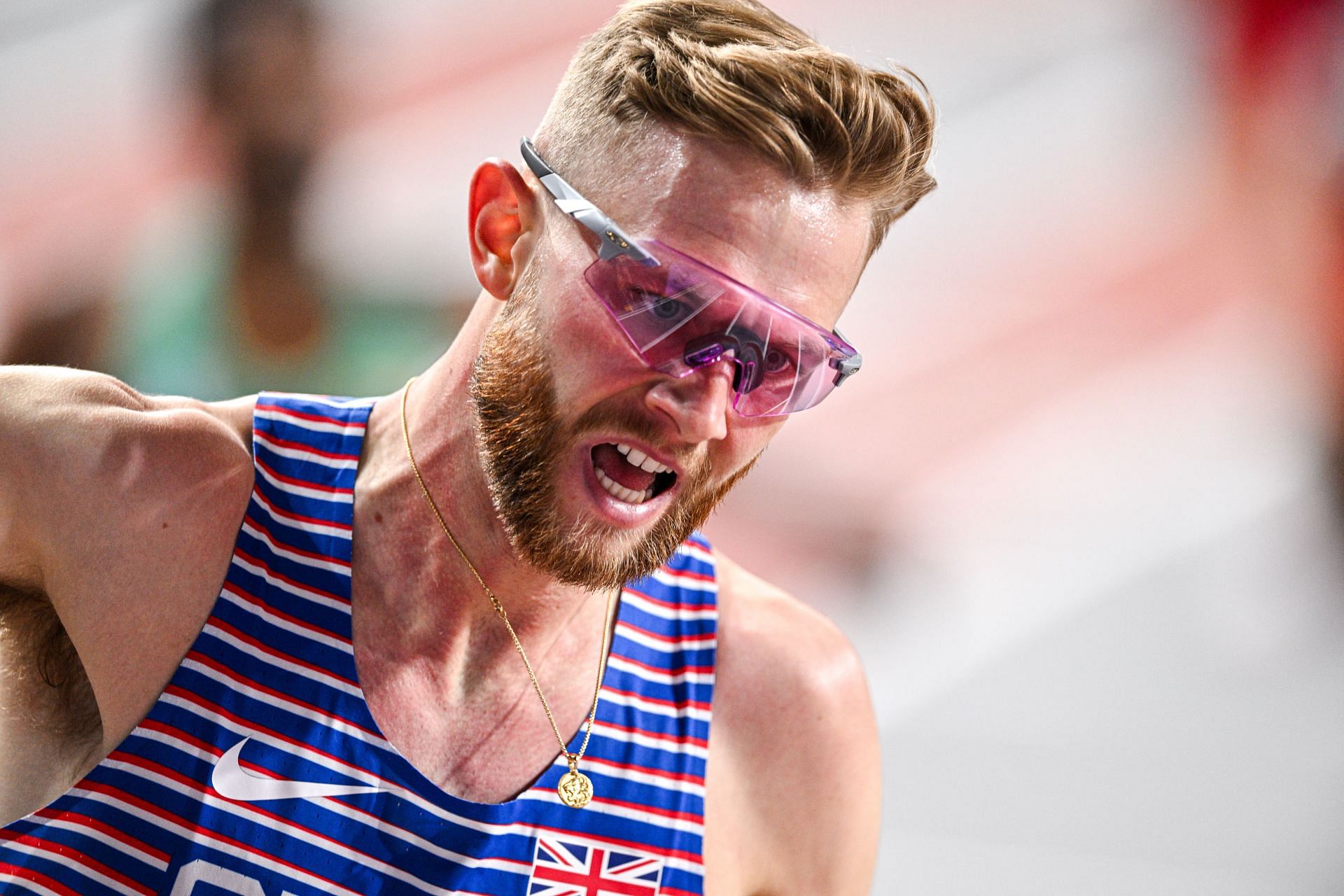 Josh Kerr at the World Athletics Indoor Championships Glasgow 2024 - Day Two - Source: Getty