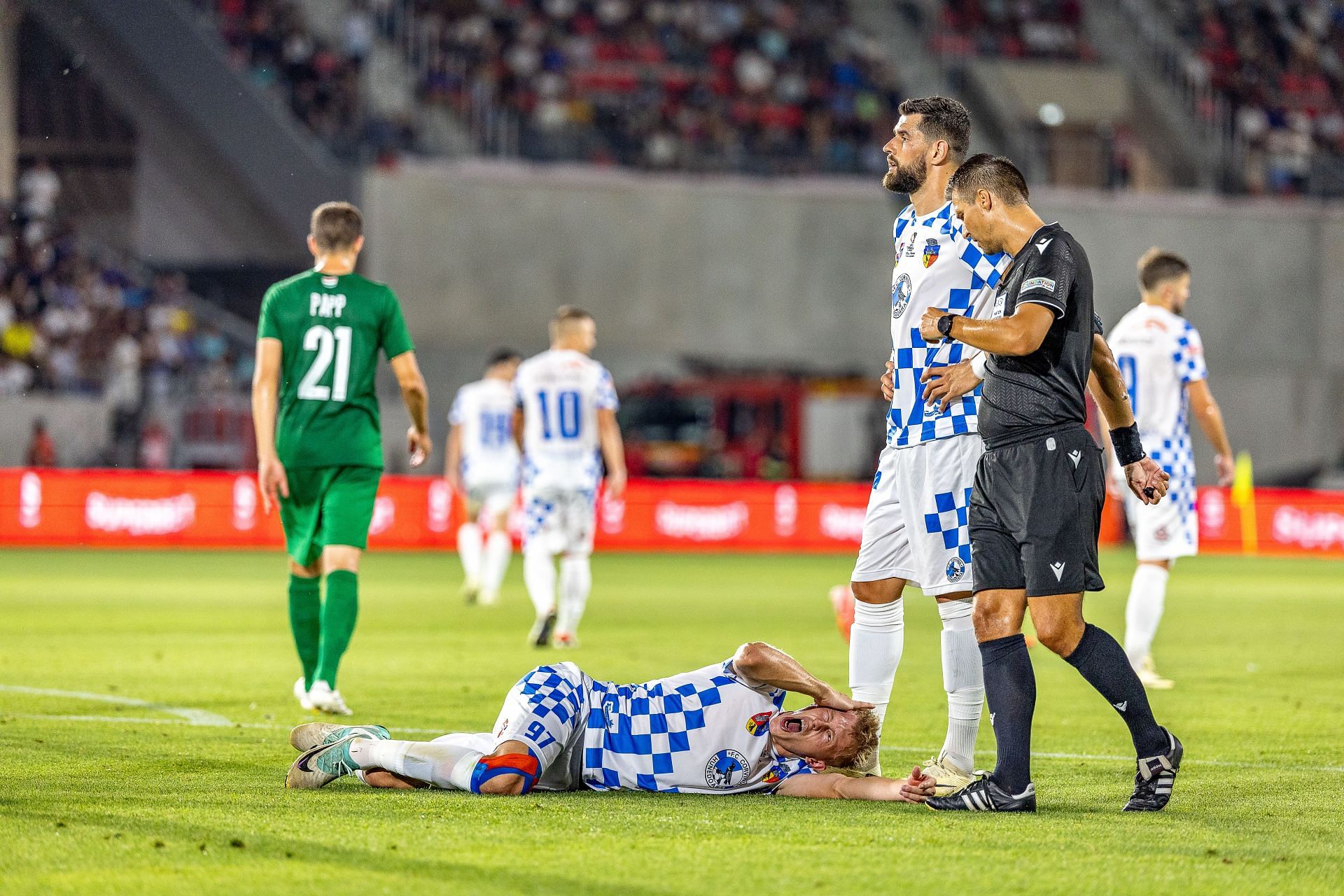 FC Corvinul Hunedoara v Paks FC - UEFA Europa League 2024/25 First Qualifying Round: Second Leg - Source: Getty