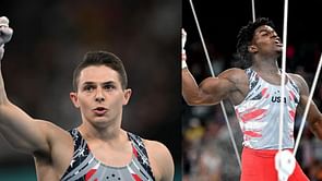Fred Richard vs Paul Juda: Who performed better during the all-around finals at Paris Olympics 2024?
