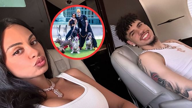 LaMelo Ball's girlfriend drops emotional birthday message for Hornets star alongside sweet pictures