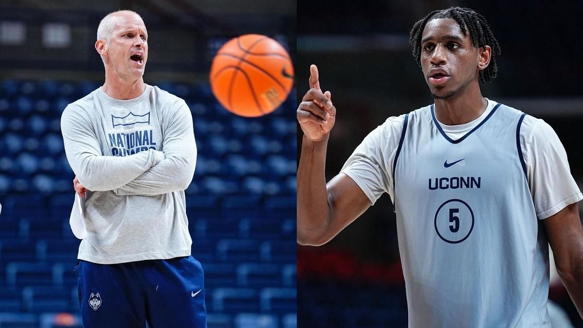 Dan Hurley, Tarris Reed Jr (Image Credits: Instagram/@uconnmbb)