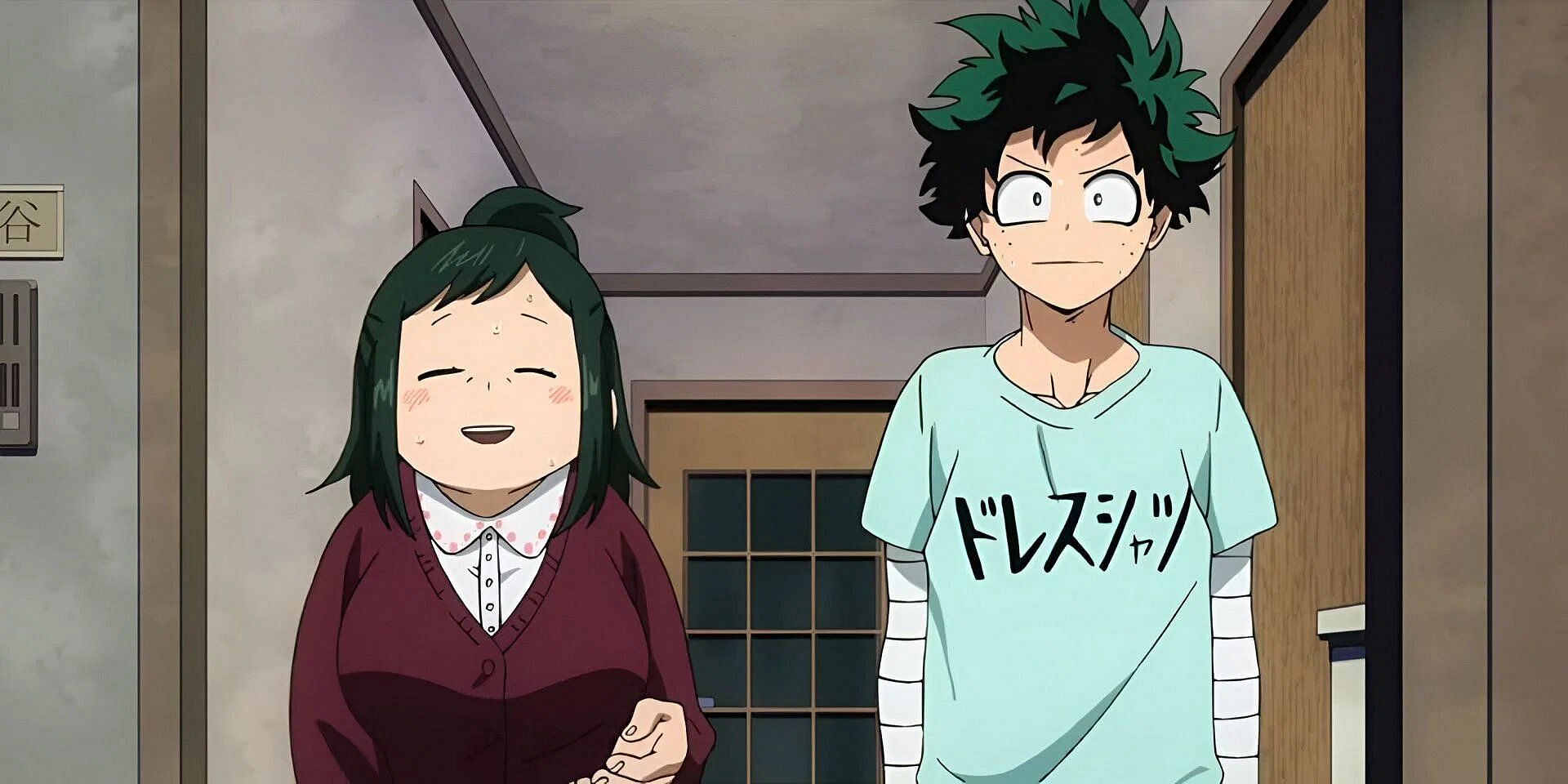 Deku&#039;s father was never addressed in the story (Image via Bones).