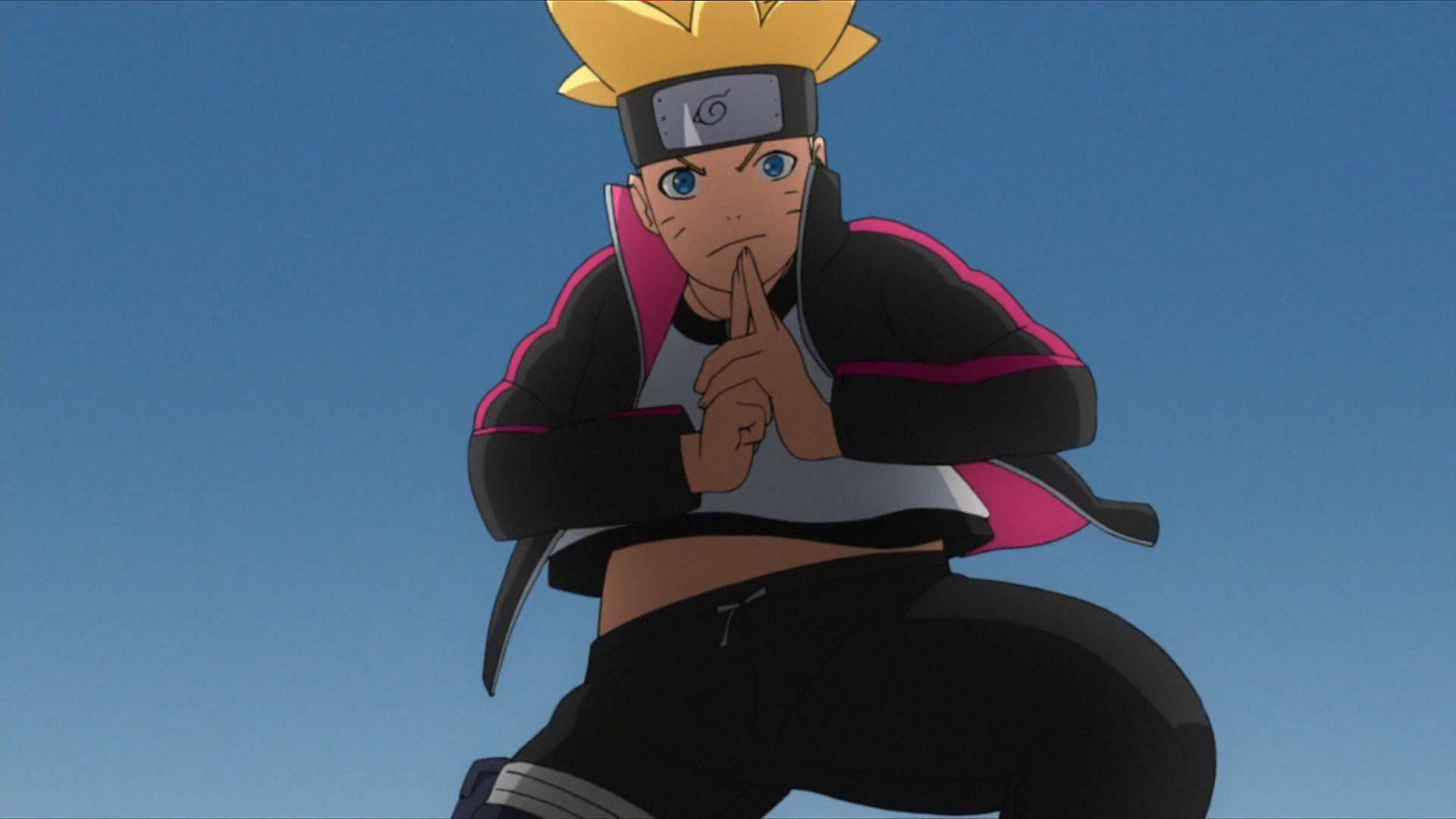 Boruto as seen in the anime (Image via Studio Pierrot)