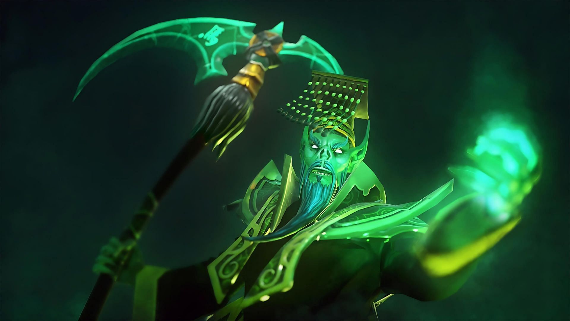 Necrophos&#039; Immemorial Emperor set (Image via Valve)