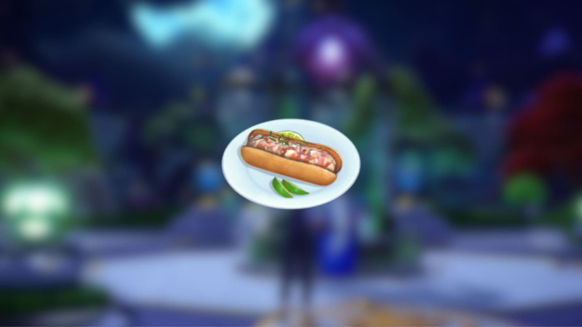 Lobster Roll in Disney Dreamlight Valley is a five-star recipe (Image via Gameloft)