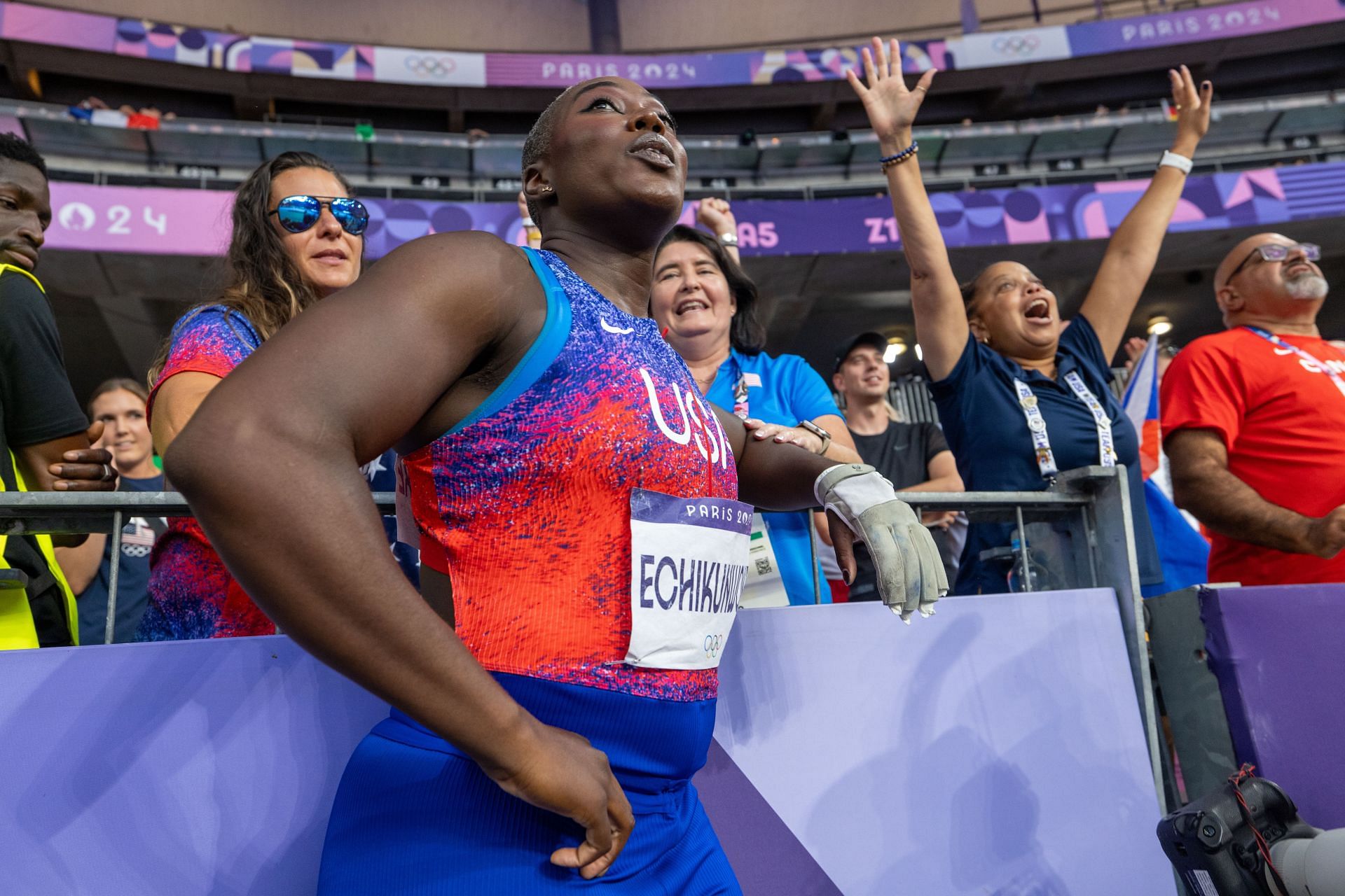 Annette Echikunwoke at the 2024 Paris Olympics (Image via Getty)