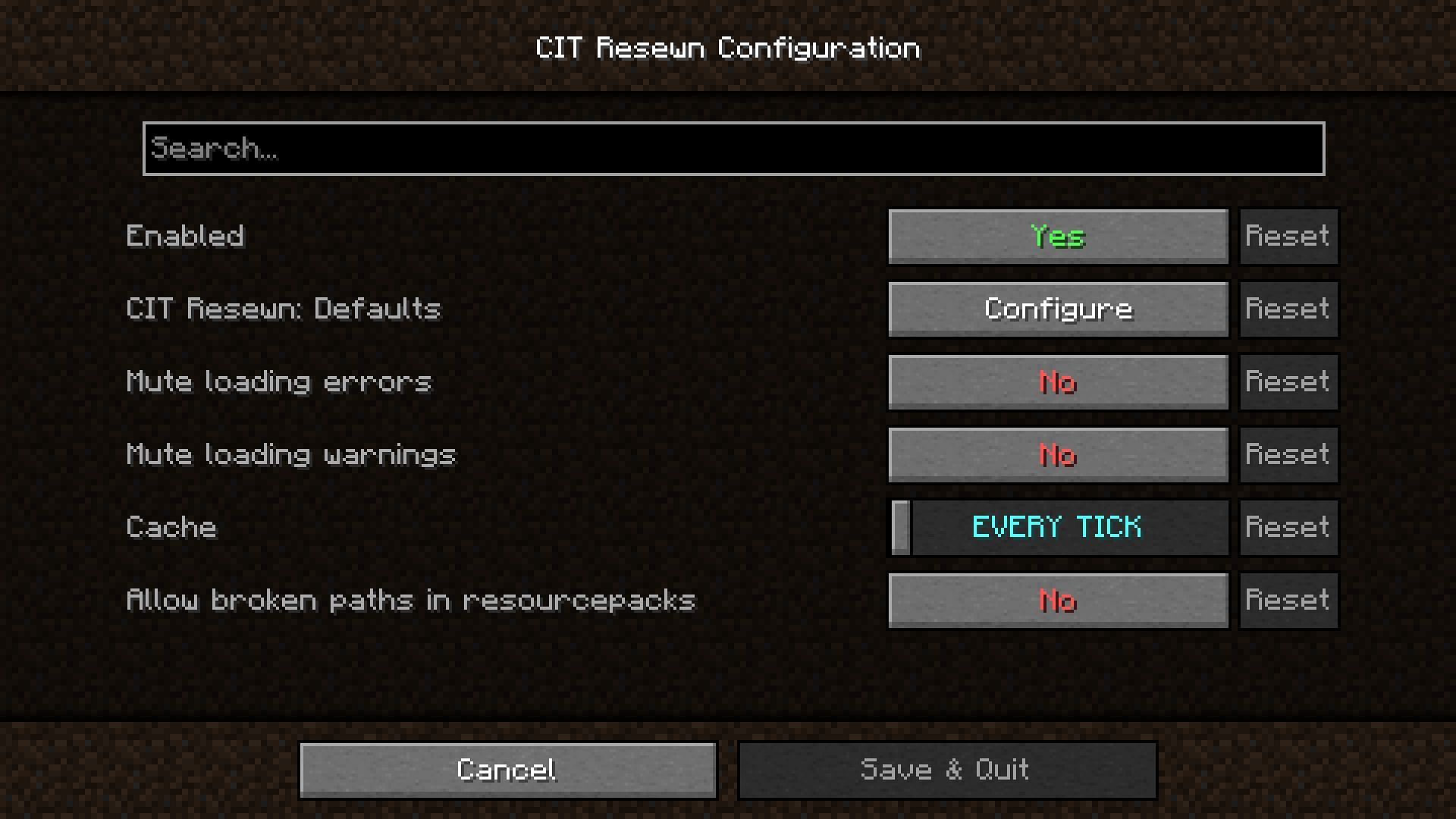 CIT Resewn allows for custom item textures to be rendered by resource packs in Minecraft (Image via Shsupercm/Mojang)