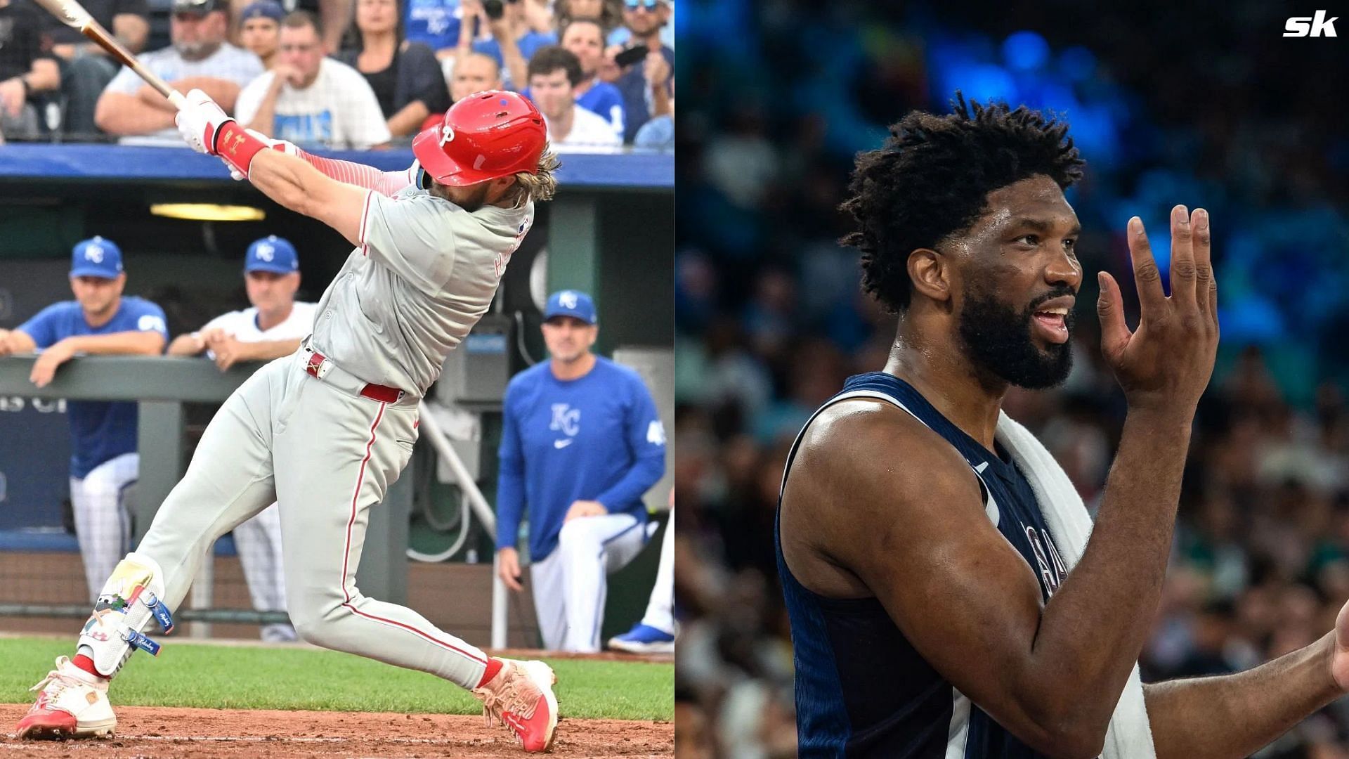 Joel Embiid Bryce Harper