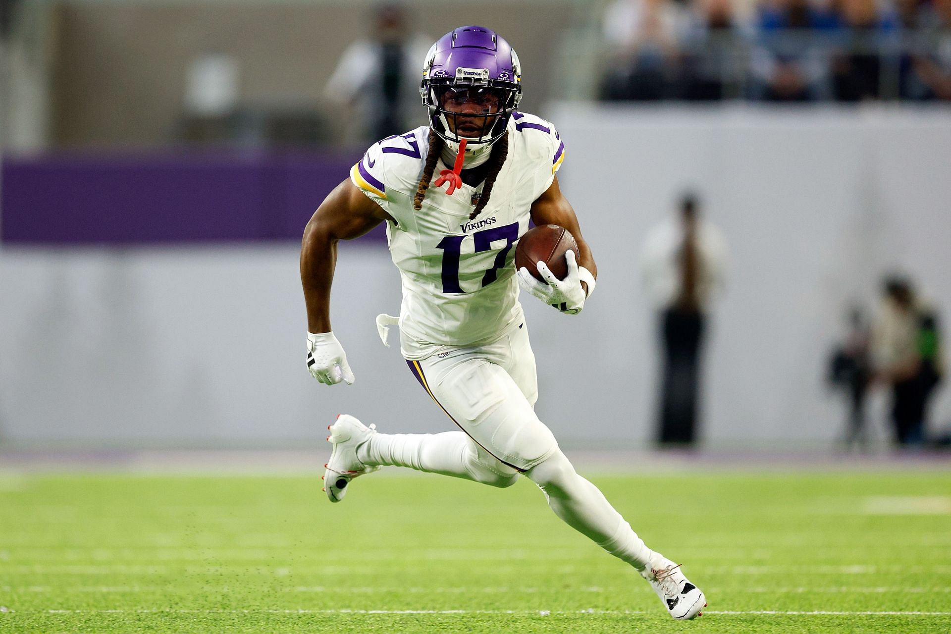 The Vikings need to replace KJ Osborn at WR3 (Image Source: Getty)