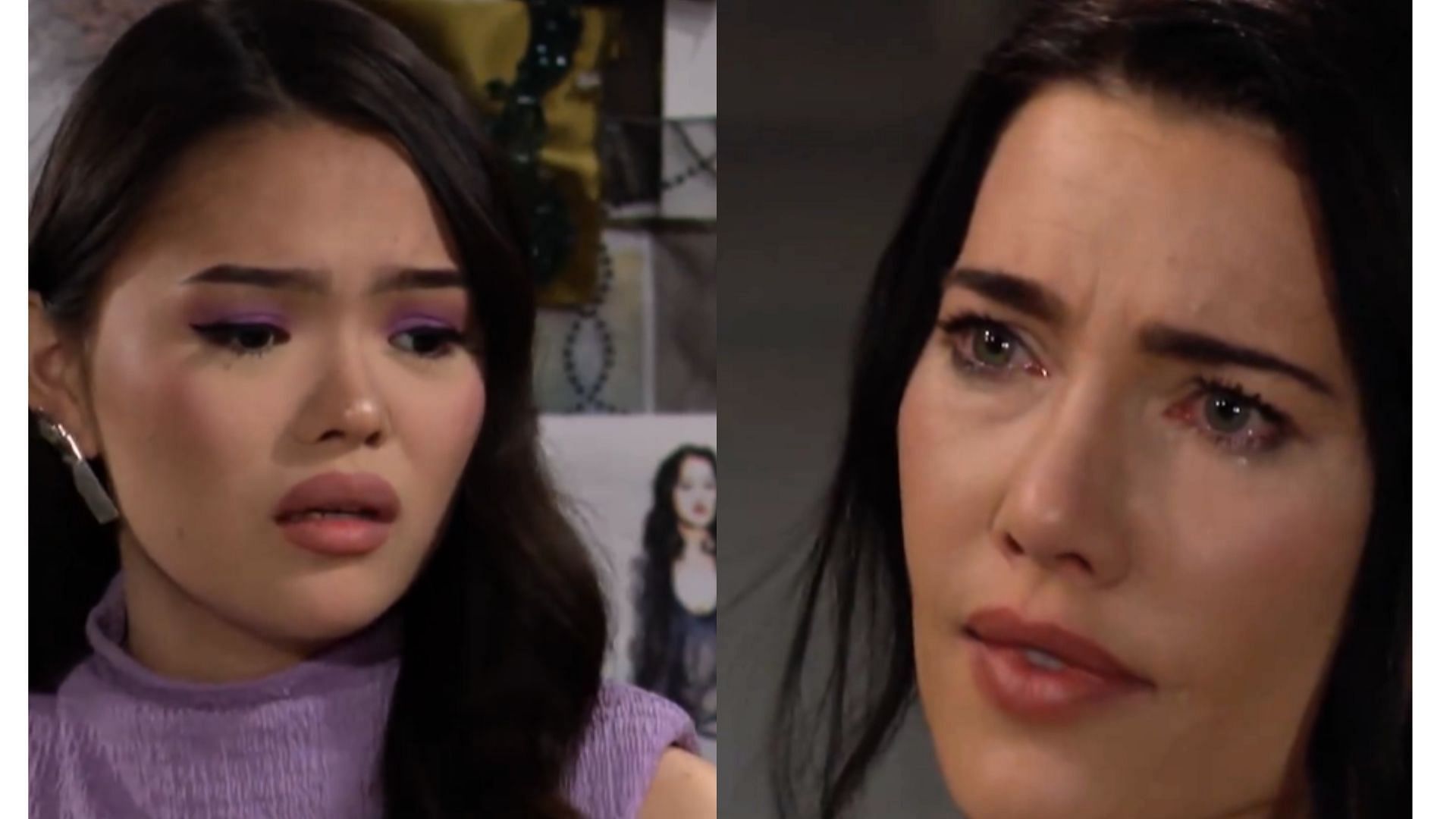 Luna needs to silence Steffy who knows her evil plans (Image via Instagram/@boldandbeautifulcbs)