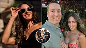 In Photo: Kyle Busch's wife Samantha makes fashion statement at Daytona in denim chic