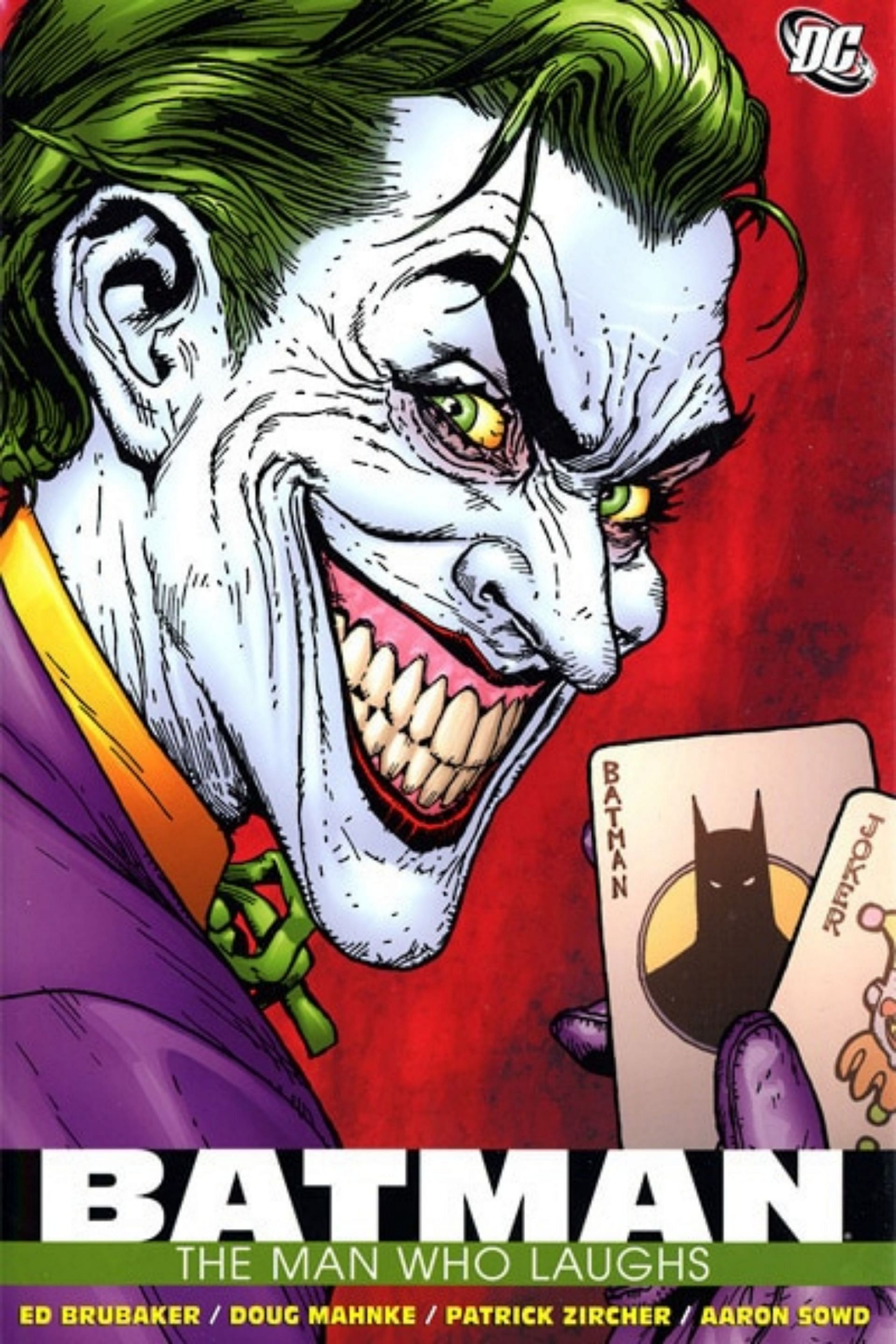 Cover for Batman: The Man Who Laughs (Image via DC Comics)