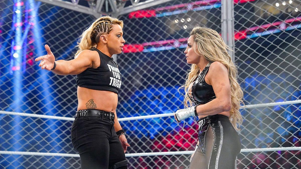 Zoey Stark shares one of the reasons whye she betrayed Trish Stratus. (Photo: WWE.com)