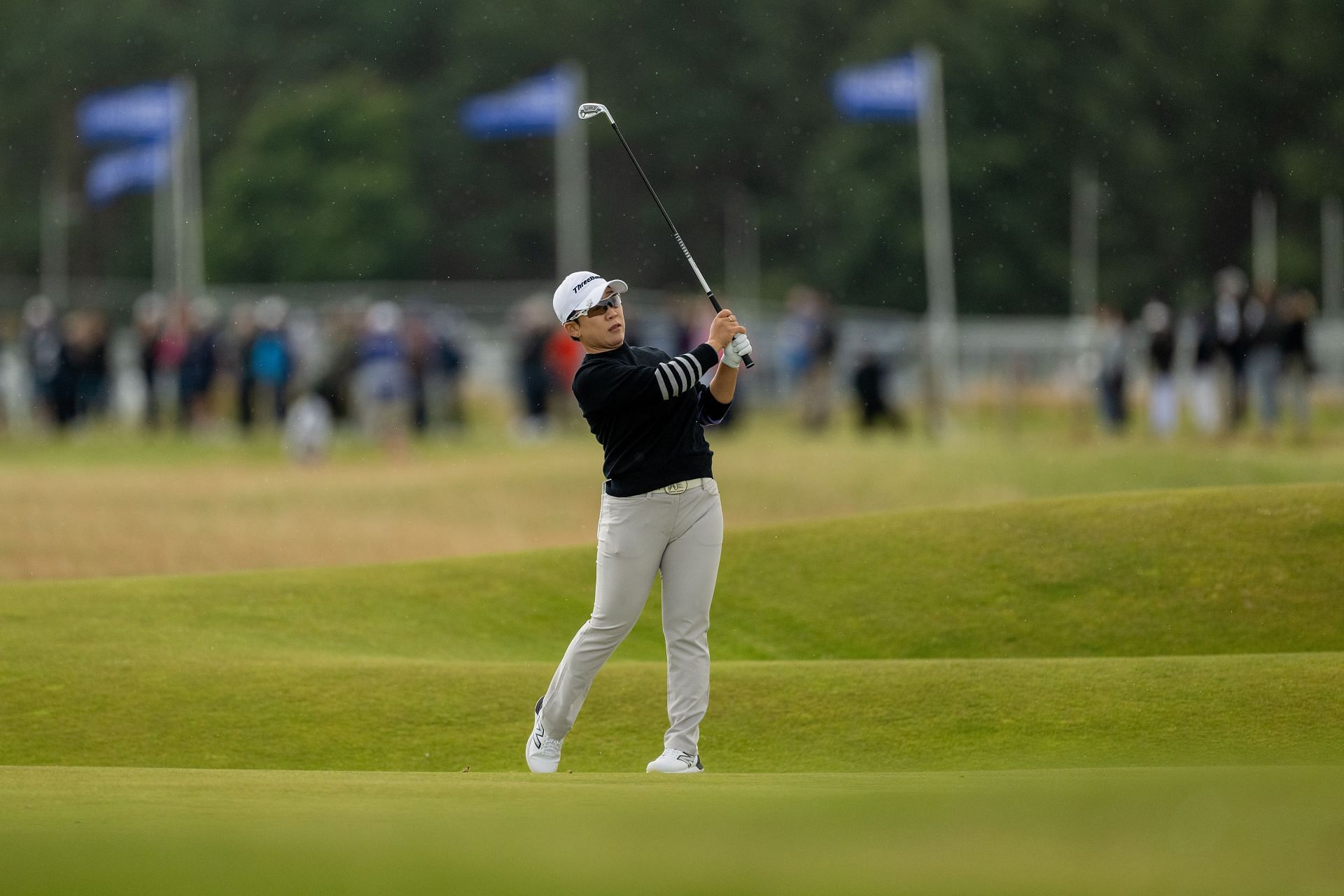 Who is leading the 2024 AIG Women's Open after round 3? Leaderboard