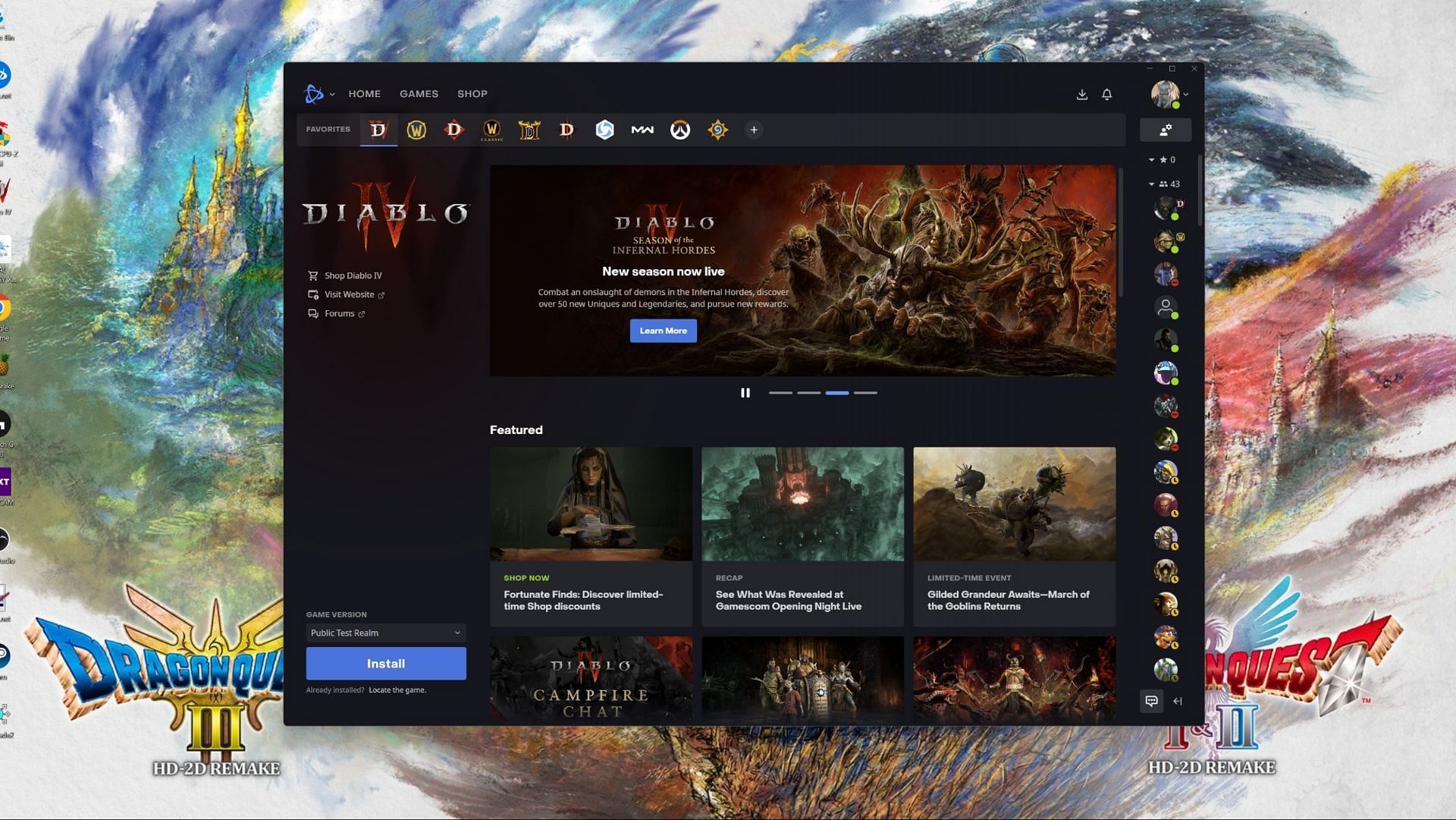 It&#039;s easy to join the PTR for Diablo 4 2.0! (Image via Blizzard Entertainment)