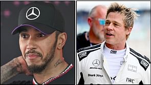 "He's got big potential": F1 legend Lewis Hamilton on driving with $400,000,000 Hollywood movie star