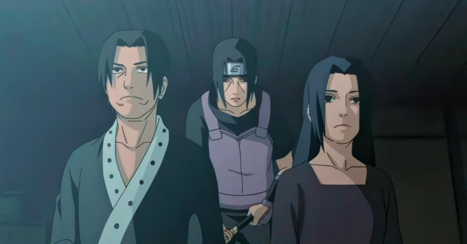 Uchiha Massacre- Naruto Shippuden (One of the most brutal anime scenes) (Image via Pierrot)