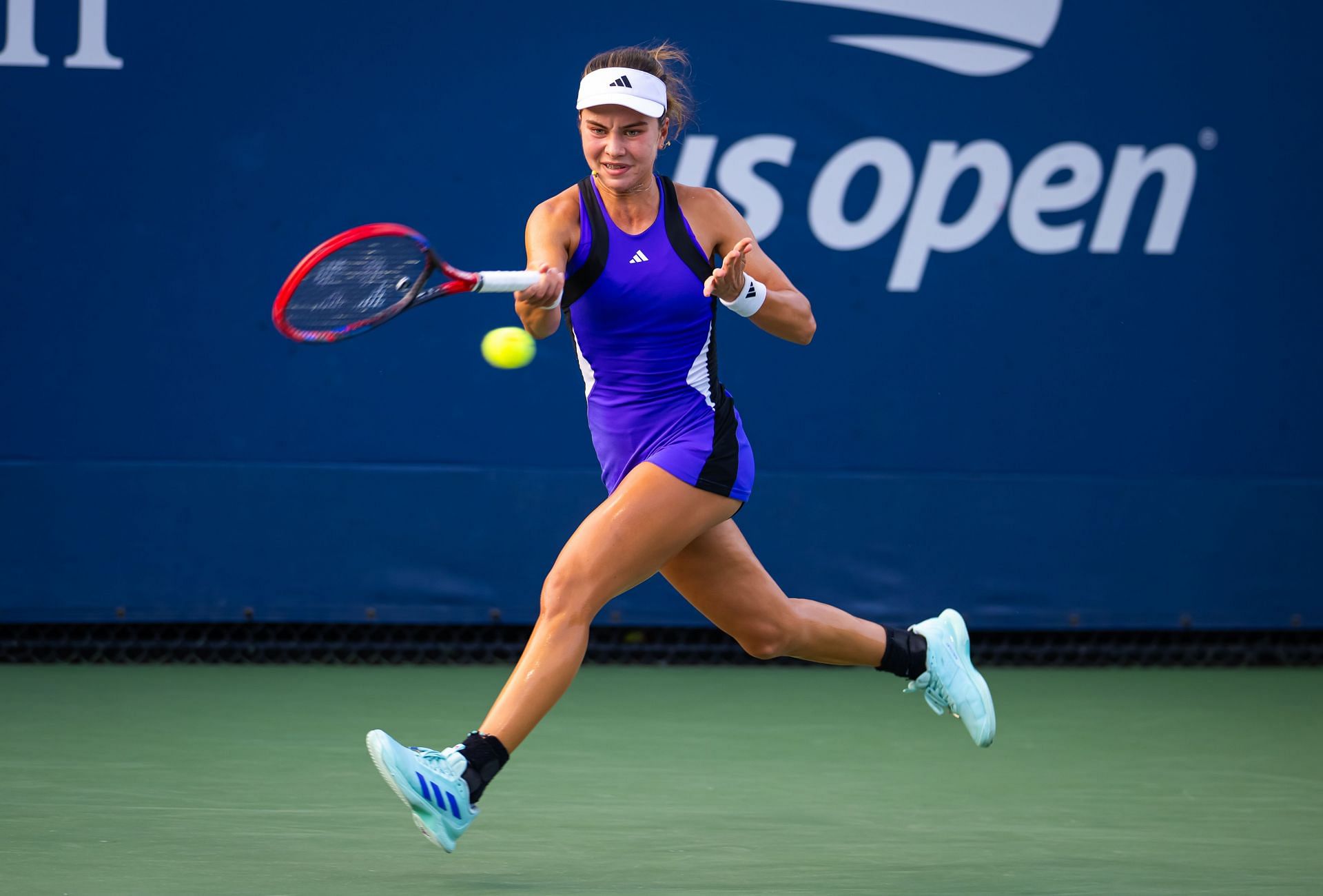 Iva Jovic at the US Open 2024. (Phoot: Getty)